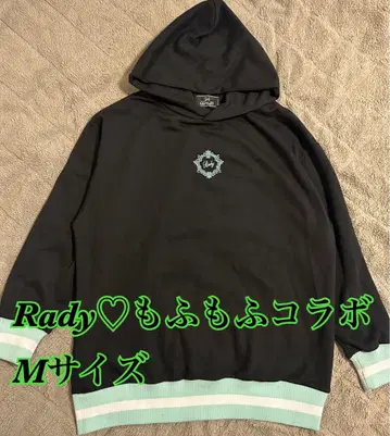 Rady 마후마후 콜라보 후드티 남성용 M 사이즈 블랙