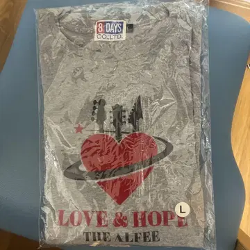 THE ALFEE LOVE&HOPE 셔츠 L 사이즈