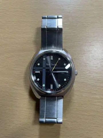Seiko 아날로그 시계 블랙