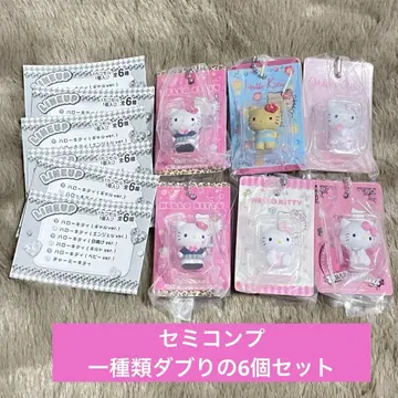 HELLOKITTY 패키지 미니어처 컬렉션 세미 컴프 세트