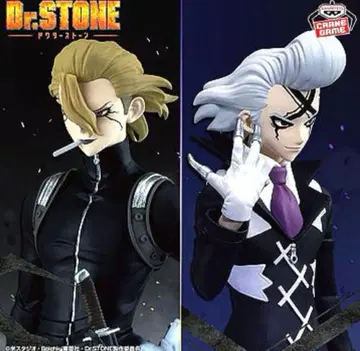 Dr.STONE 제노 스탠리 스나이더 피규어 2점 세트