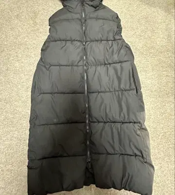 H&M 블랙 다운 자켓 M