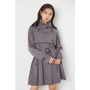 rienda 젤라또 트렌치코트 그레이 M