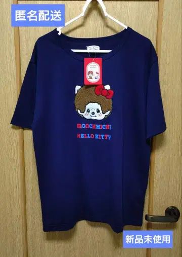 샹브르 몽치치 x 헬로키티 콜라보 룸웨어 파자마 L 네이비