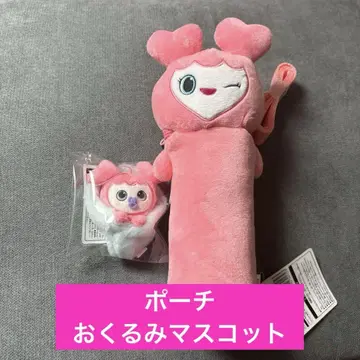 GiGO 한정판 TWICE 싸개 마스코트 노비후냐 파우치 모모 모브리