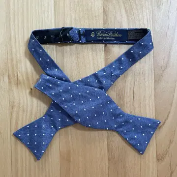 Brooks Brothers 도트 무늬 보타이 미국제