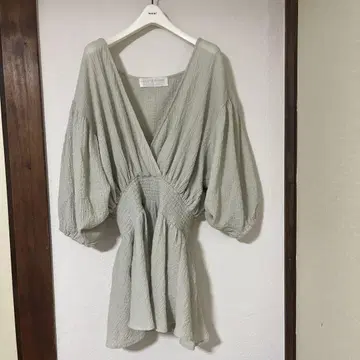 젤라또피케 거즈 풀오버 셔링 셔츠