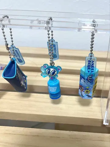 ANGEL BLUE 필통 컬렉션 가챠 엔젤 블루 3종 세트