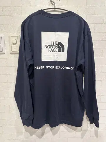 THE NORTH FACE 긴팔T셔츠 롱T XL 네이비