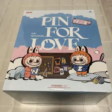 POP MART PIN FOR LOVE 러브브 알파벳 슈링크 포함