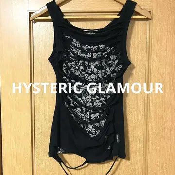 [ 분위기 발군 ] 00s HYSTERIC GLAMOUR 해골 탱크탑