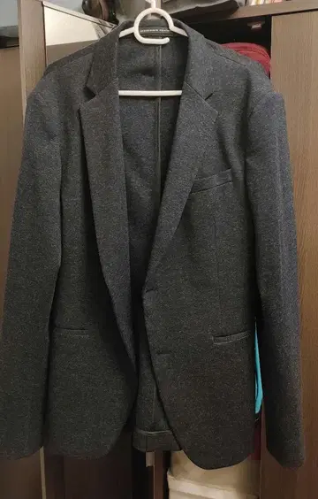 ZARA 테일러드 자켓 L 다크 그레이