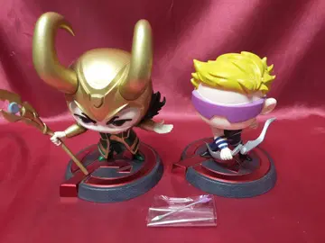 MARVEL 히어로 믹스 보블헤드 로키 호크아이 핫토이즈