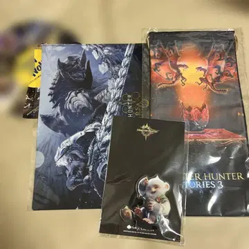 TGS2025 몬스터 헌터 파우치 클리어 파일 외