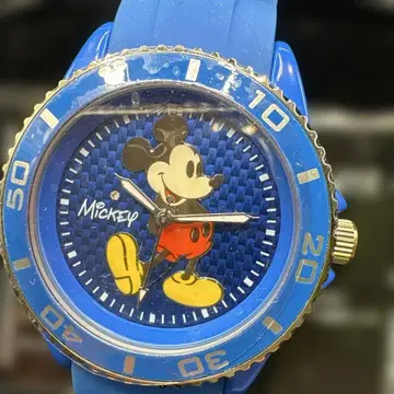 Disney 미키마우스 손목시계 미키마우스 블루