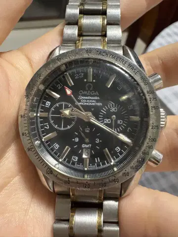 Omega Speedmaster Broad Arrow GMT