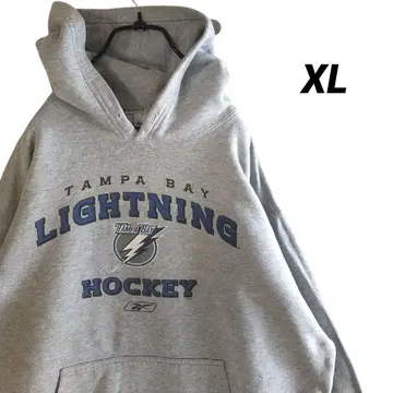[ 해외 구제 의류 ] 90s US Reebok 빅 로고 후드티 XL