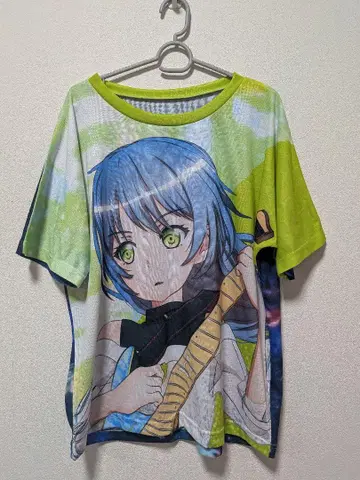 뱅드림 아사히 릿카 프린트T셔츠 반팔