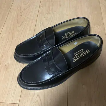 HARUTA 블랙 로퍼