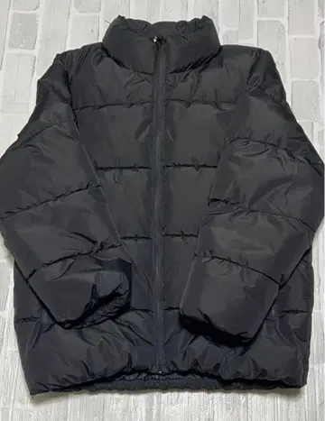 빅 사이즈 다운 자켓 블랙 4L