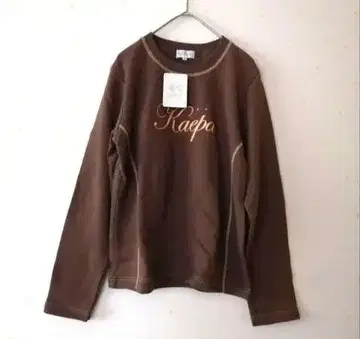 00s fairygrunge Kaepa 브라운 로고 트레이닝복 Y2K