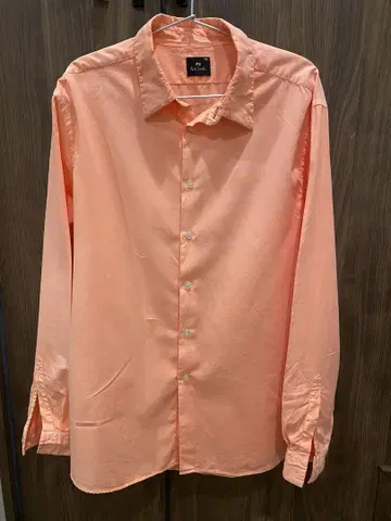 Paul Smith 긴팔 셔츠 오렌지 새상품급 XXL