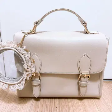 WEGO 이타백 새첼 백 베이지