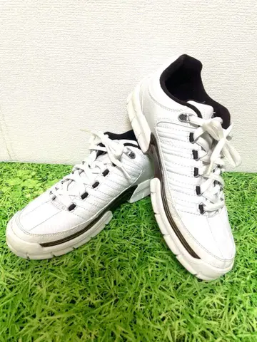 K SWISS LimitedEdition 화이트 나뭇결 라인 스니커즈