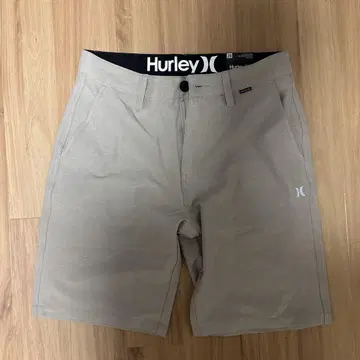 Hurley 베이지 숏팬츠 32