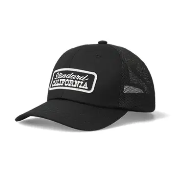 SD Logo Patch Mesh Cap Black