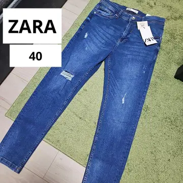 ZARA 스키니 크롭 데님 40
