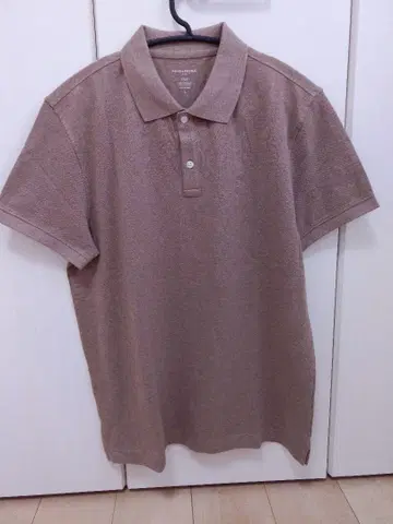 BANANA REPUBLIC 브라운 피케 셔츠 L