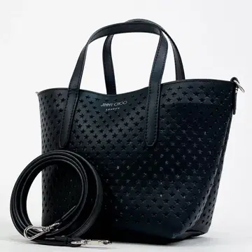 미사용에 가까운 JIMMY CHOO 펀칭 스타 2Way 핸드백