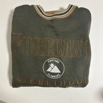 FORECAST 올리브 그린 트레이닝복