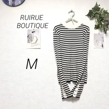 9412 RUIRUE BOUTIQUE 루일 에 부티크 보더 니트