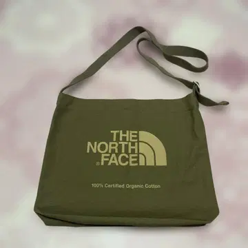 THE NORTH FACE 오가닉 코튼 뮤제트 백 카키
