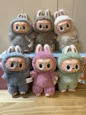labubu 라부부 마카롱 시리즈 6개 새상품 [정품]
