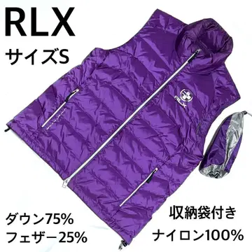 RLX 여성용 베스트 사이즈 S 보라색 퍼플
