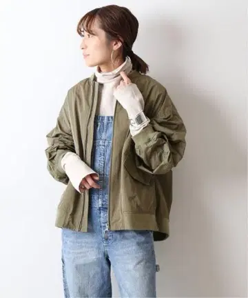 [ 새상품급 ] FRAMeWORK LIMONTA ZIP 블루종