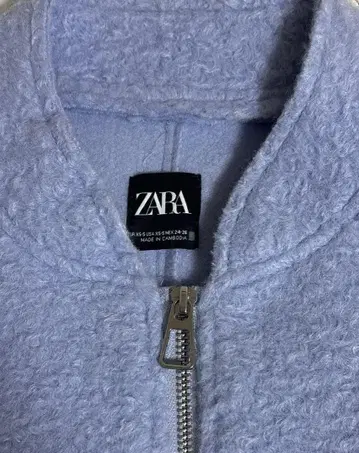 ZARA 보아 블루종 아우터