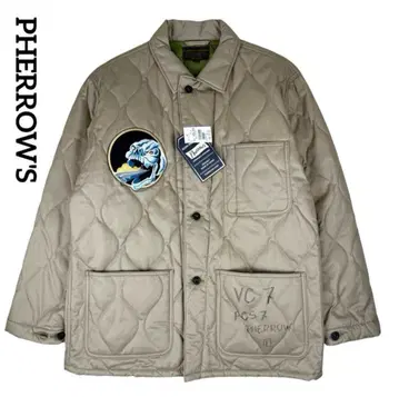 PHERROW'S 페로우즈 퀼팅 자켓 미사용 택 포함 완판템