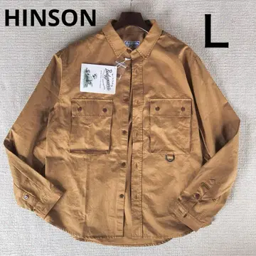 미사용 새상품 HINSON 힌슨 헌팅 셔츠 자켓 워크 셔츠 L