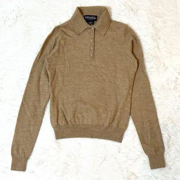 Brooks Brothers 니트 폴로 S 사이즈 실크 메리노울