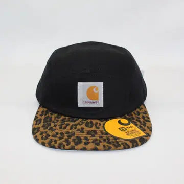 Carhartt 블랙 레오파드 무늬 워크캡