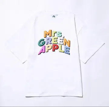 Mrs. GREEN APPLE 컬러풀 티셔츠