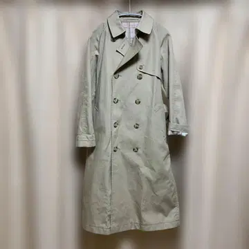 유니클로 JWANDERSON 베이지 더블 브레스트 트렌치코트