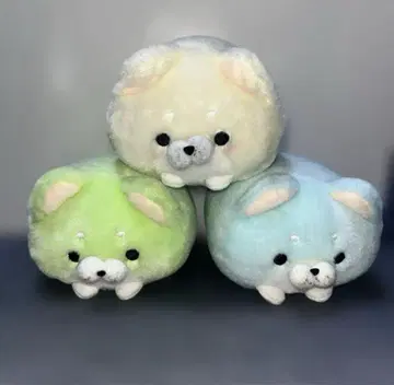 데굴데굴 강아지 파스텔 시바견 YELL 봉제 인형
