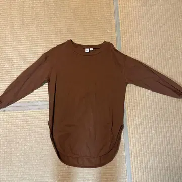 GAP 긴팔 T셔츠 XXS 브라운