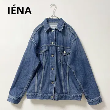 IENA 데님 자켓 여성용 38 블루 루즈핏 블루