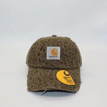 Carhartt 레오파드 무늬 야구 모자